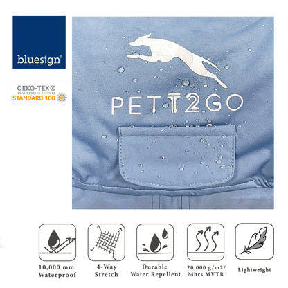 Corgi Breathable Raincoat With Legs - Silence of Mist (USA) - PETT2GO