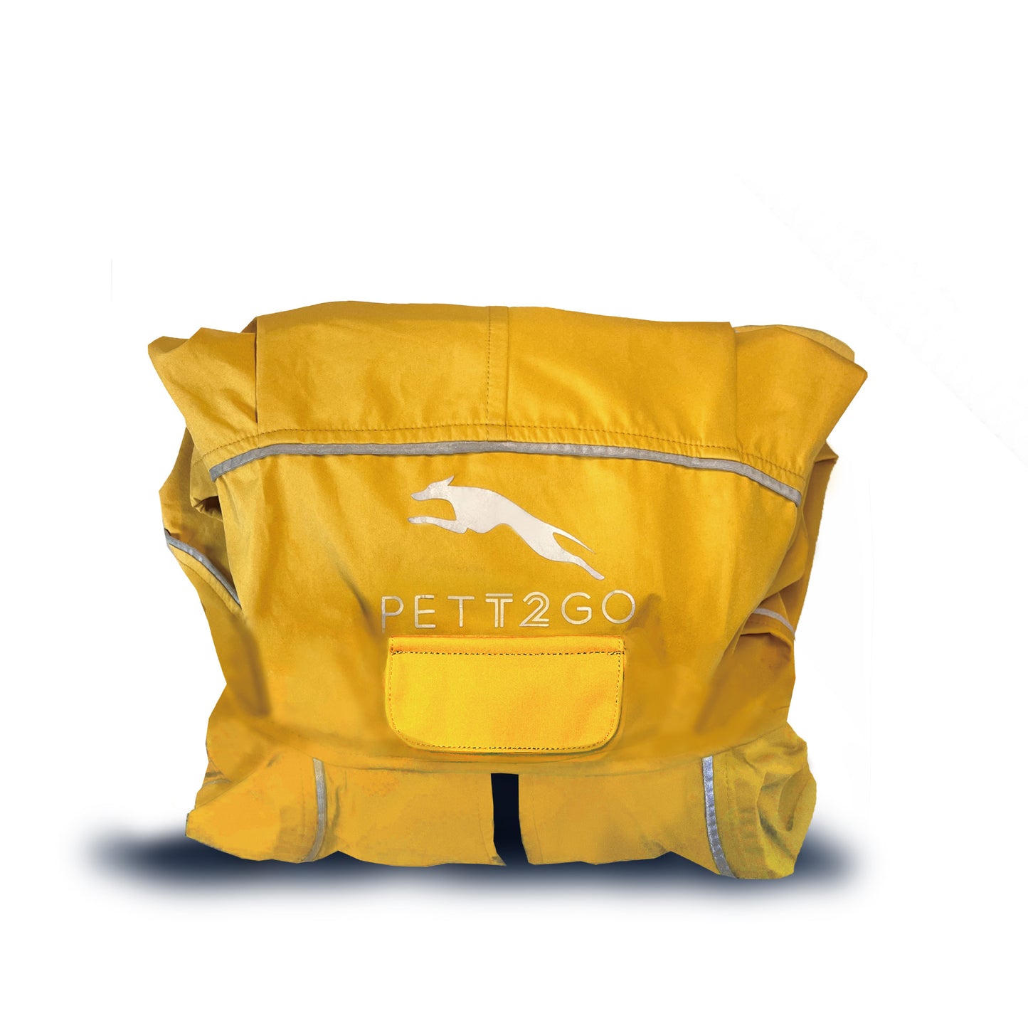 Dog Breathable Raincoat With Legs -Golden Dawn